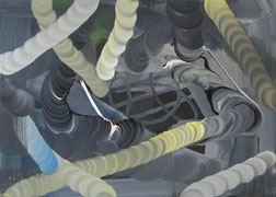 "Ohne Titel", 40x60, 2007, Acryl auf Leinwand