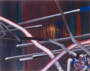 Phalanx-2,2004,Acryl auf Leinwand,80x100